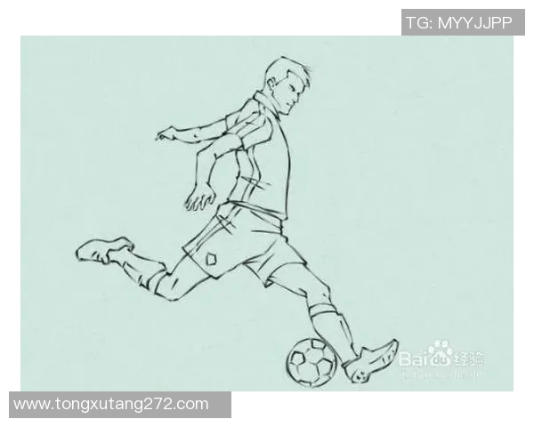 足球球星简笔画艺术作品集 用简单线条勾画世界足球传奇人物的经典瞬间
